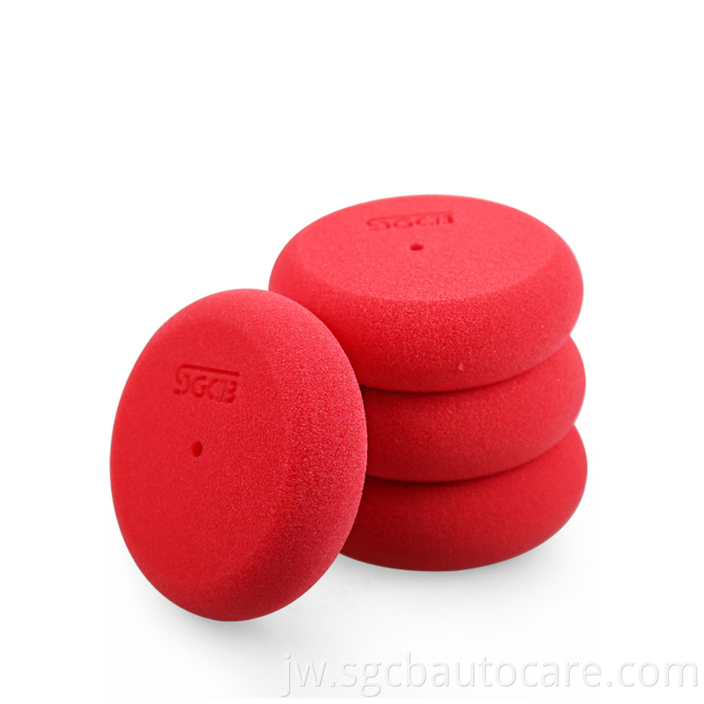 clean car wax applicator pads